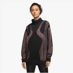 Nike City Ready Oversized Mockneck Sweatshirt Sz … - image 1